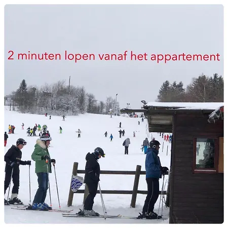 דירה 6-8 Persoons In 100m Van De Piste